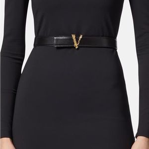 COPY - COPY - VERSACE VIRTUS LEATHER BELT